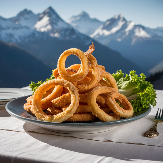 Frittierte Zwiebelringe mit dem PIDI Flott Heißluftdeckel